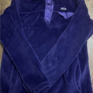 Patagonia Deep Purple Fleece Jacket